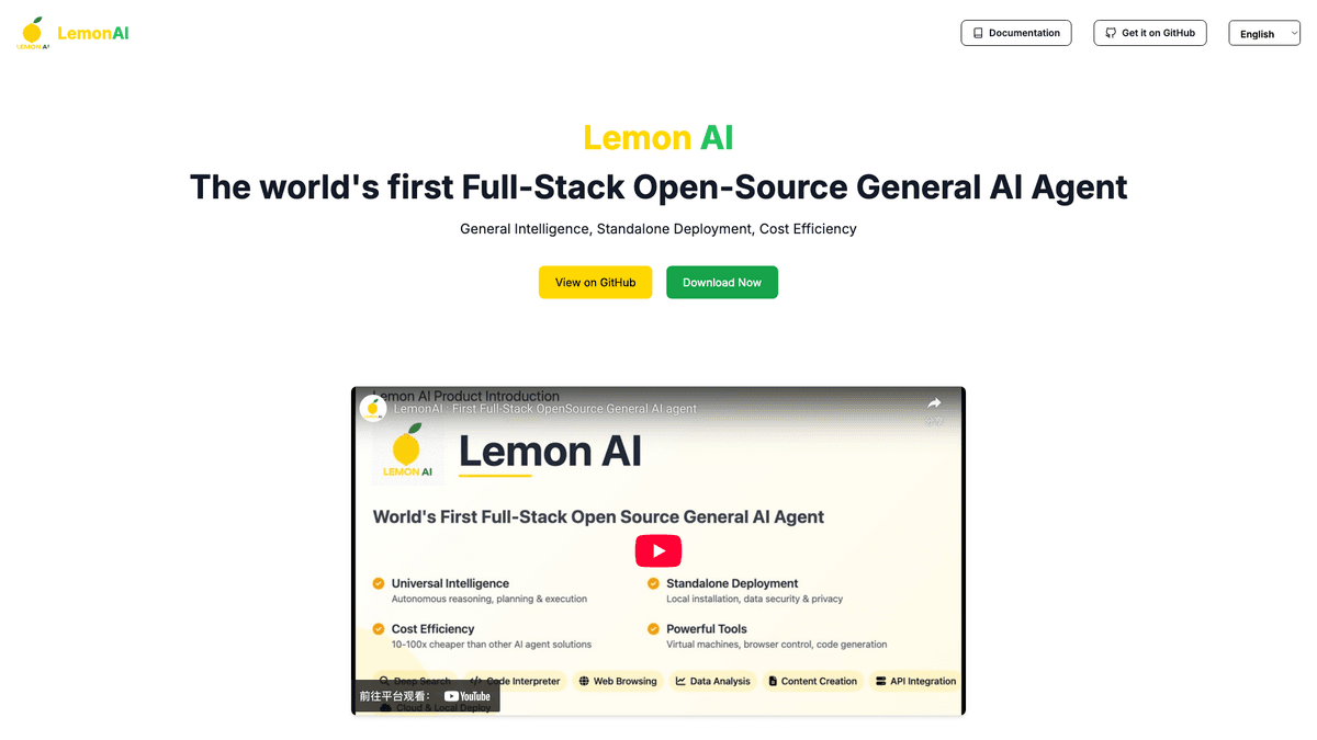 lemonai screenshot